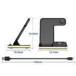 4-in-1 Wireless Charging Stand with Night Light