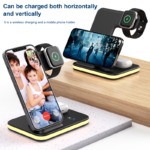 4-in-1 Wireless Charging Stand with Night Light