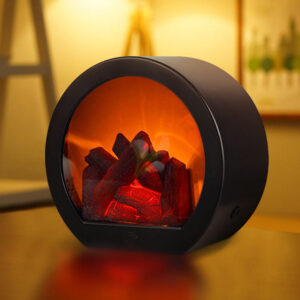 LED Tabletop Fireplace Flame Light